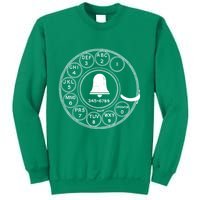 Retro Rotary Phone Dial Sweatshirt