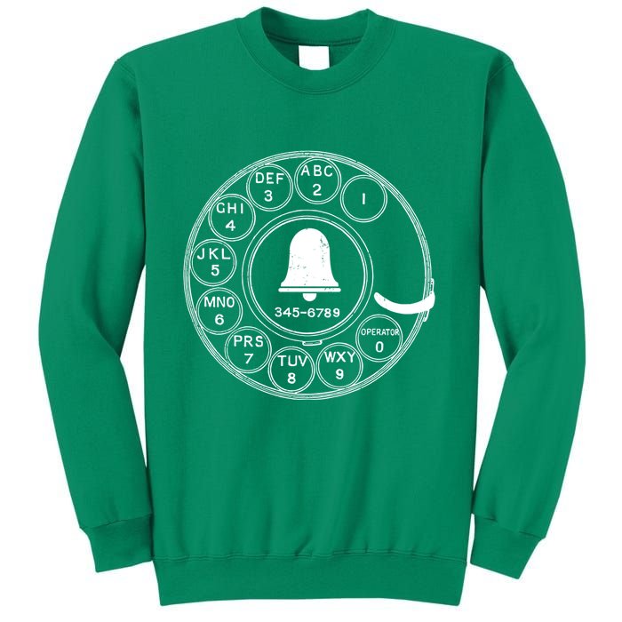 Retro Rotary Phone Dial Sweatshirt