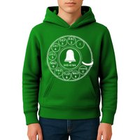 Retro Rotary Phone Dial Kids Hoodie