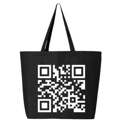 Rick Roll Prank Qr Code 25L Jumbo Tote