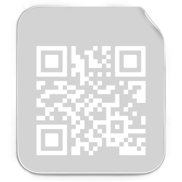 Rick Roll Prank Qr Code Permanent Decal Sticker