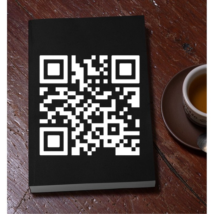 Rick Roll Prank Qr Code Permanent Decal Sticker