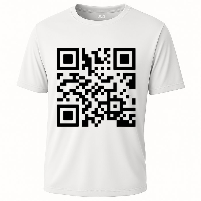 Rick Roll Prank Qr Code Performance Shirt