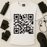 Rick Roll Prank Qr Code Performance Shirt