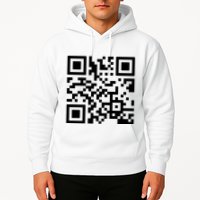 Rick Roll Prank Qr Code Hoodie