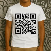 Rick Roll Prank Qr Code T-Shirt