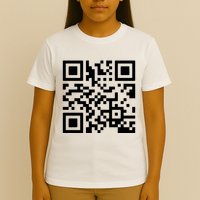 Rick Roll Prank Qr Code T-Shirt