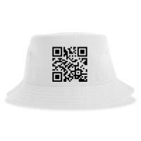 Rick Roll Prank Qr Code Sustainable Bucket Hat