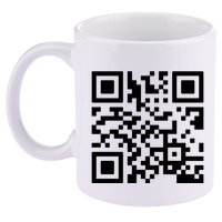 Rick Roll Prank Qr Code 11oz C Handle Ceramic Mug