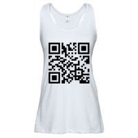 Rick Roll Prank Qr Code Ladies Essential Flowy Tank