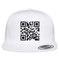 Rick Roll Prank Qr Code Flatbill Hat