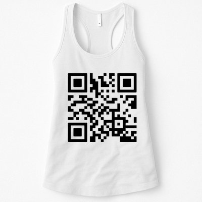 Rick Roll Prank Qr Code Womens Tank Top