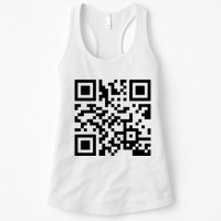 Rick Roll Prank Qr Code Womens Tank Top