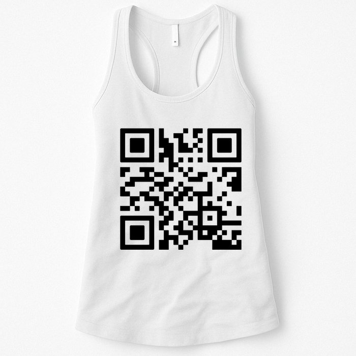Rick Roll Prank Qr Code Womens Tank Top