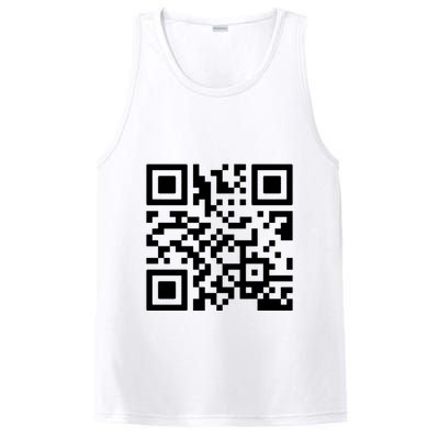 Rick Roll Prank Qr Code PosiCharge Competitor Tank