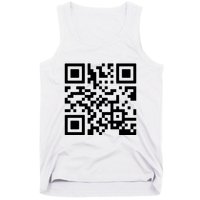 Rick Roll Prank Qr Code Tank Top