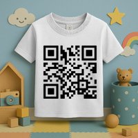 Rick Roll Prank Qr Code Toddler T-Shirt