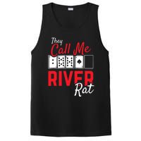 River Rat Poker Funny Texas Holdem Gift PosiCharge Competitor Tank