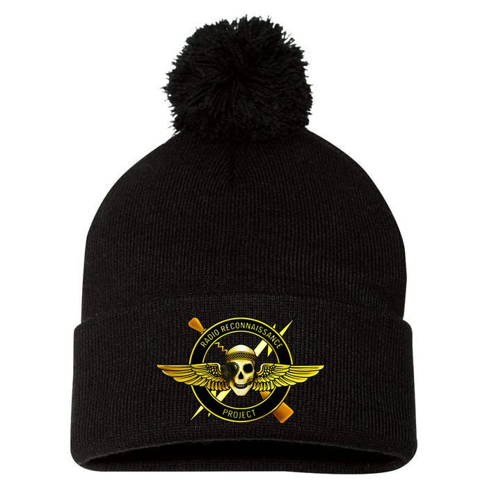 Radio Recon Project Jack Pom Pom 12in Knit Beanie