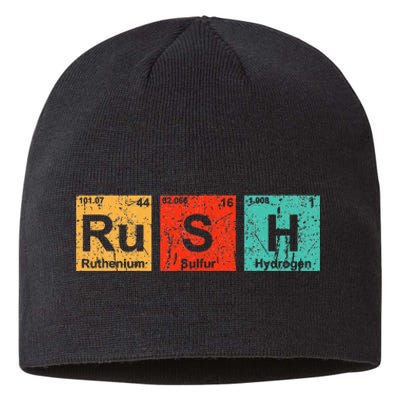 Rush (Rush) Periodic Table Elements Sustainable Beanie