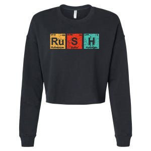 Rush (Rush) Periodic Table Elements Cropped Pullover Crew