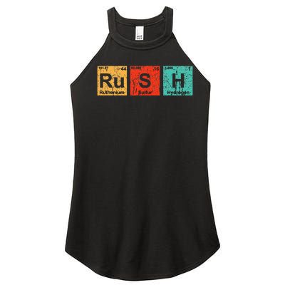 Rush (Rush) Periodic Table Elements Women’s Perfect Tri Rocker Tank