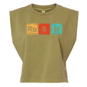 Rush (Rush) Periodic Table Elements Garment-Dyed Women's Muscle Tee