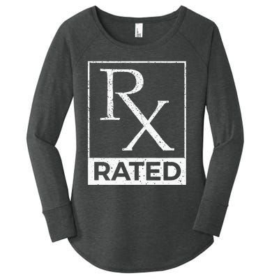 RX Rated Pharmacology Pharmacist Medical Student Women's Perfect Tri Tunic Long Sleeve Shirt