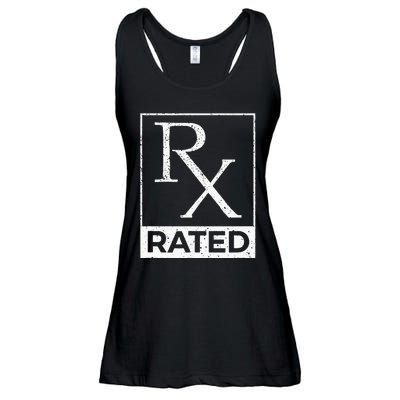 RX Rated Pharmacology Pharmacist Medical Student Ladies Essential Flowy Tank