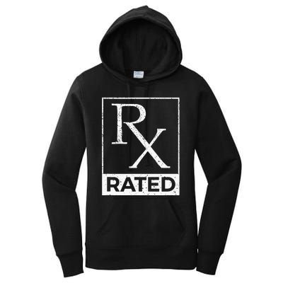 RX Rated Pharmacology Pharmacist Medical Student Women's Pullover Hoodie