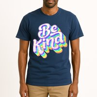 Retro Rainbow Prism Be Kind Tall T-Shirt