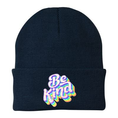 Retro Rainbow Prism Be Kind Beanie