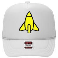 Reggie Rocket Power High Crown Mesh Back Trucker Hat