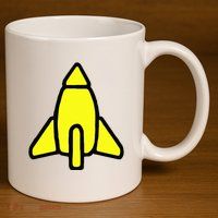 Reggie Rocket Power 11oz C Handle Ceramic Mug