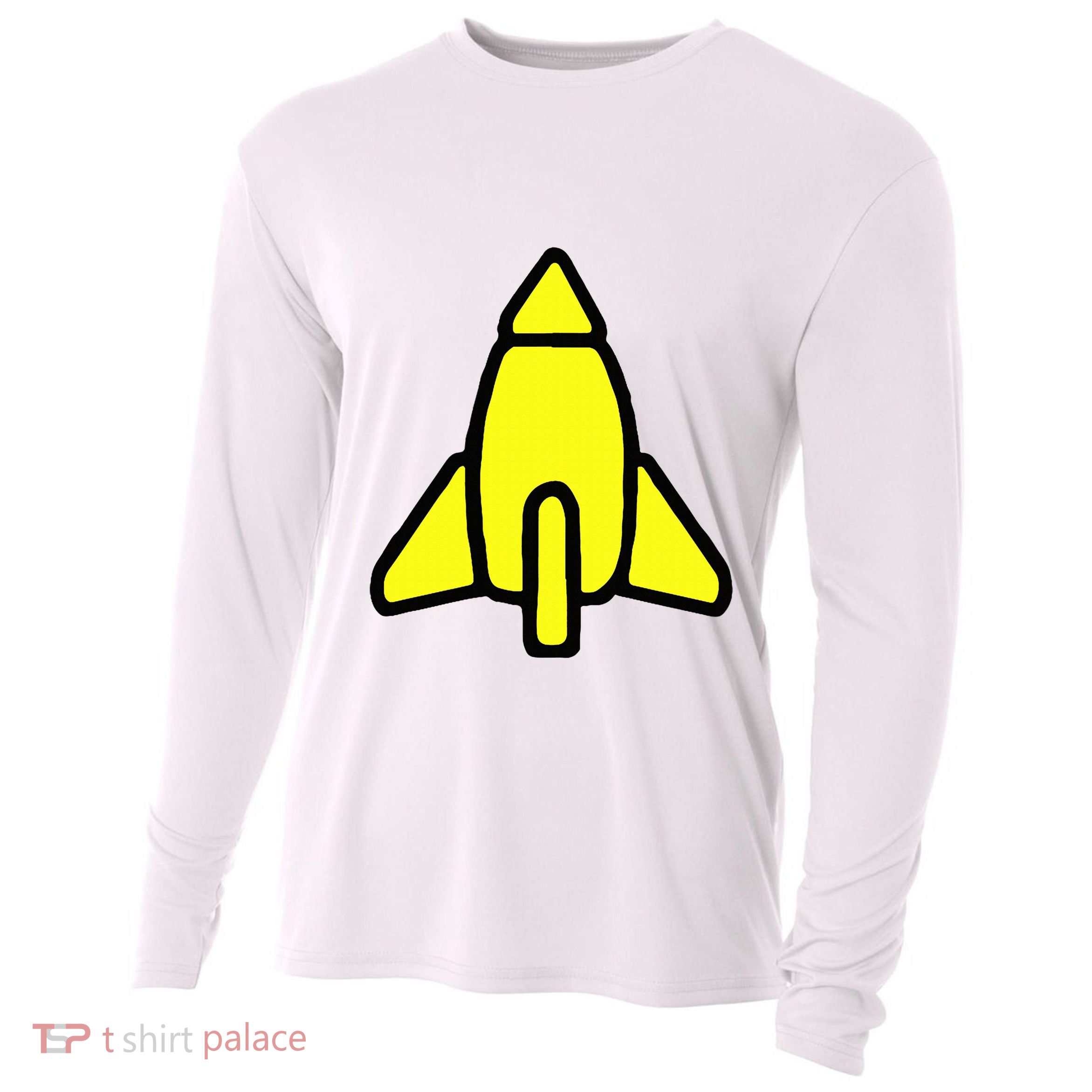 Reggie Rocket Power Cooling Performance Long Sleeve Crew