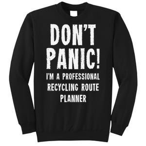 Recycling Route Planner Tall Sweatshirt