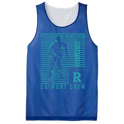 Runners Retro Pittsburgh 2024 Marathon 26 Miles Mesh Reversible Basketball Jersey Tank