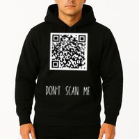 Rick Roll QR Scan Code Funny Joke Hoodie
