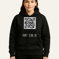 Rick Roll QR Scan Code Funny Joke Hoodie