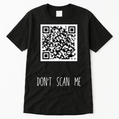 Rick Roll QR Scan Code Funny Joke Tall T-Shirt