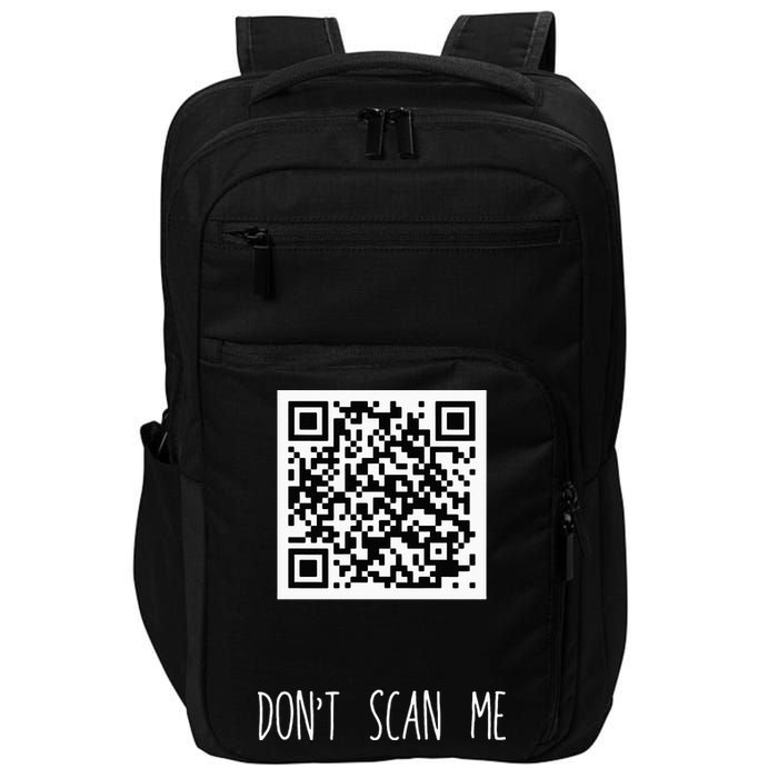 Rick Roll QR Scan Code Funny Joke Impact Tech Backpack