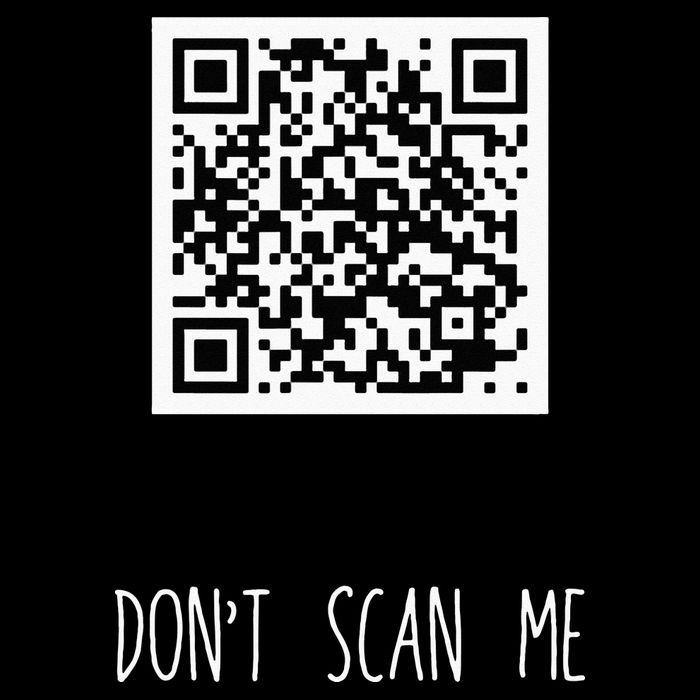 Rick Roll QR Scan Code Funny Joke 7-Panel Snapback Hat