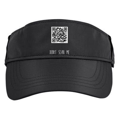 Rick Roll QR Scan Code Funny Joke Adult Drive Performance Visor