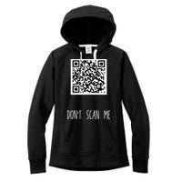 Rick Roll QR Scan Code Funny Joke Women's Fleece Hoodie
