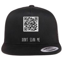 Rick Roll QR Scan Code Funny Joke Flatbill Hat