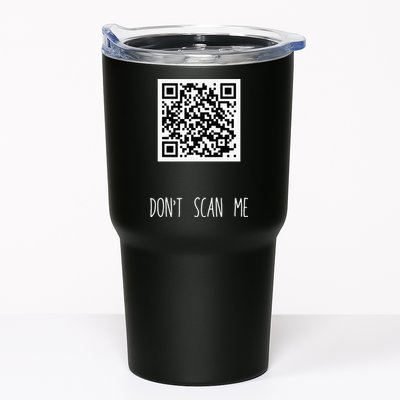 Rick Roll QR Scan Code Funny Joke Tumbler
