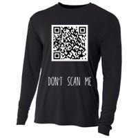 Rick Roll QR Scan Code Funny Joke Cooling Performance Long Sleeve Crew