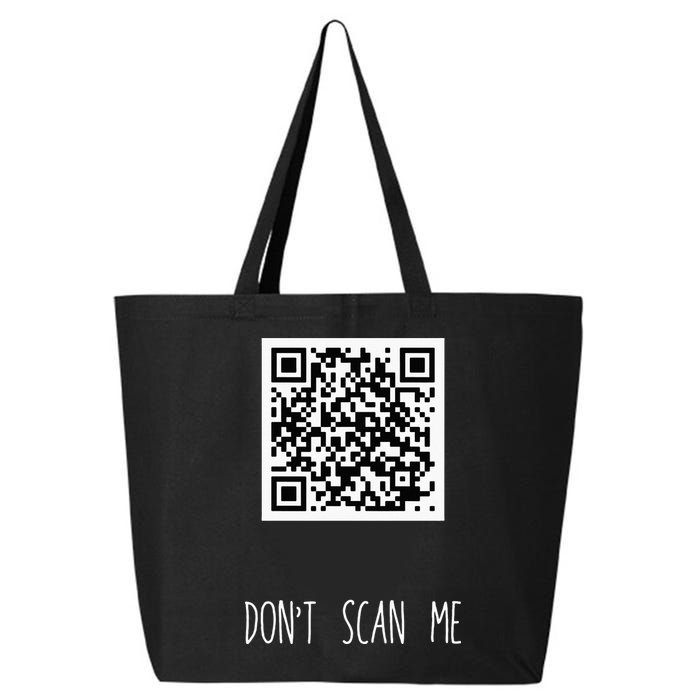 Rick Roll QR Scan Code Funny Joke 25L Jumbo Tote