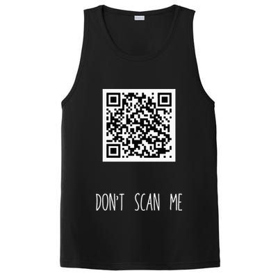 Rick Roll QR Scan Code Funny Joke PosiCharge Competitor Tank