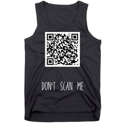 Rick Roll QR Scan Code Funny Joke Tank Top
